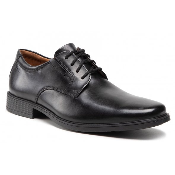 Clarks Tilden Plain 26110350 Black Leather