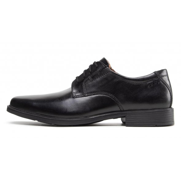 Clarks Tilden Plain 26110350 Black Leather