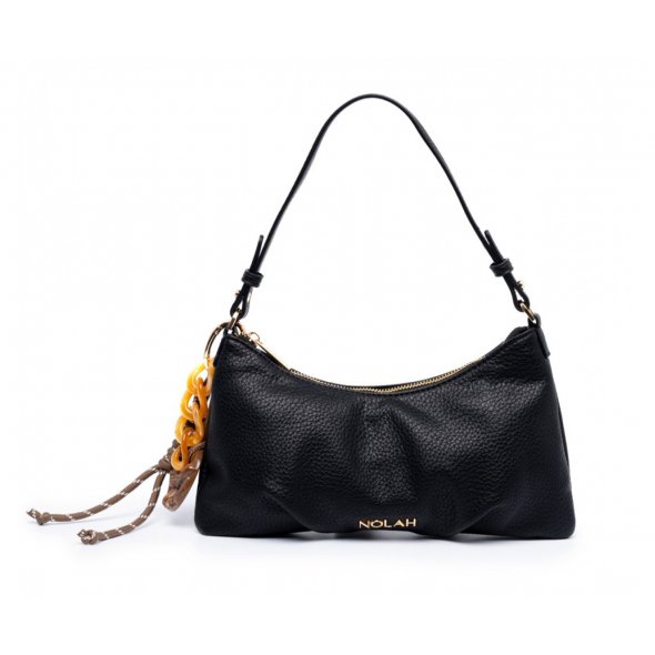 Nolah Γυναικεία Τσάντα Lina Black Light Gold