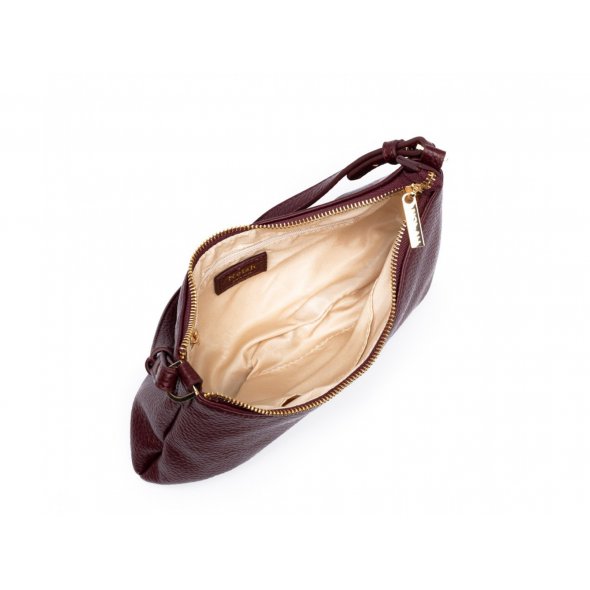 Nolah Γυναικεία Τσάντα Lina Burgundy Light Gold