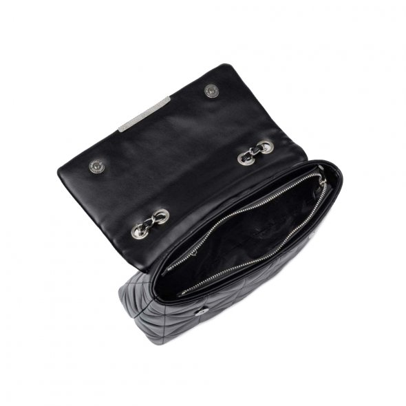 Nolah Γυναικεία Τσάντα Mafalda Black Silver