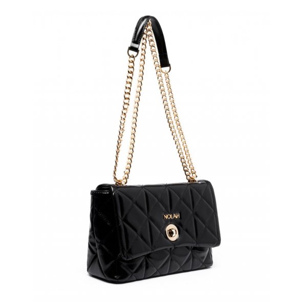 Nolah Γυναικεία Τσάντα Margiela Black Light Gold