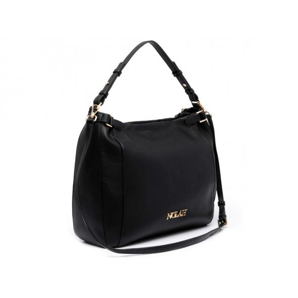 Nolah Γυναικεία Τσάντα Mary Black Light Gold