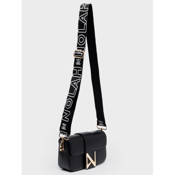 Nolah Γυναικεία Τσάντα Niki Black Light Gold