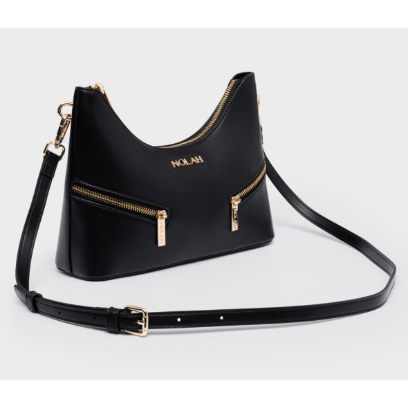 Nolah Γυναικεία Τσάντα Ozon Black Light Gold