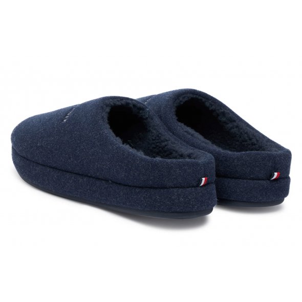 Tommy Hilfiger Ανδρική Παντόφλα Σπιτιού FM0FM05614 DW5 Μπλε