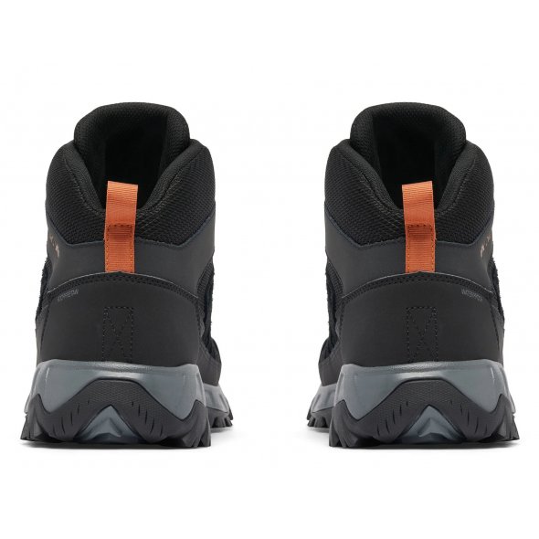 Columbia Μποτάκι Πεζοπορίας Strata Trail™ Mid WP Boot 2076861 010 Μαύρο