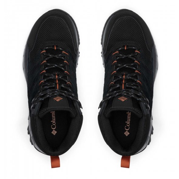 Columbia Μποτάκι Πεζοπορίας Strata Trail™ Mid WP Boot 2076861 010 Μαύρο