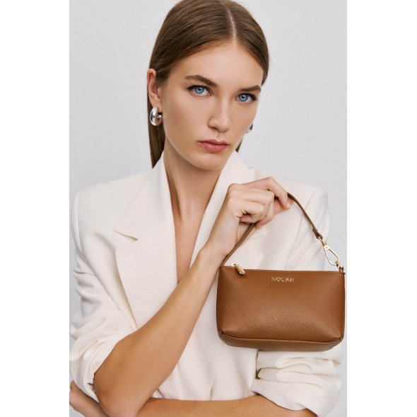 Nolah Γυναικεία Τσάντα Roma Brown Light Gold