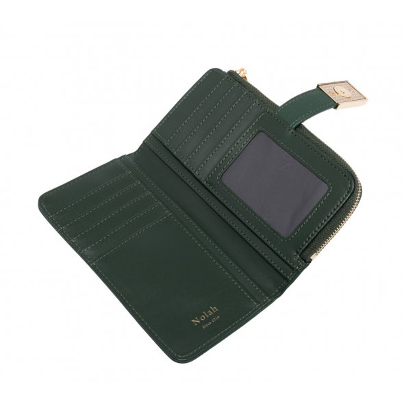 Nolah Πορτοφόλι Savvina Dark Green Light Gold