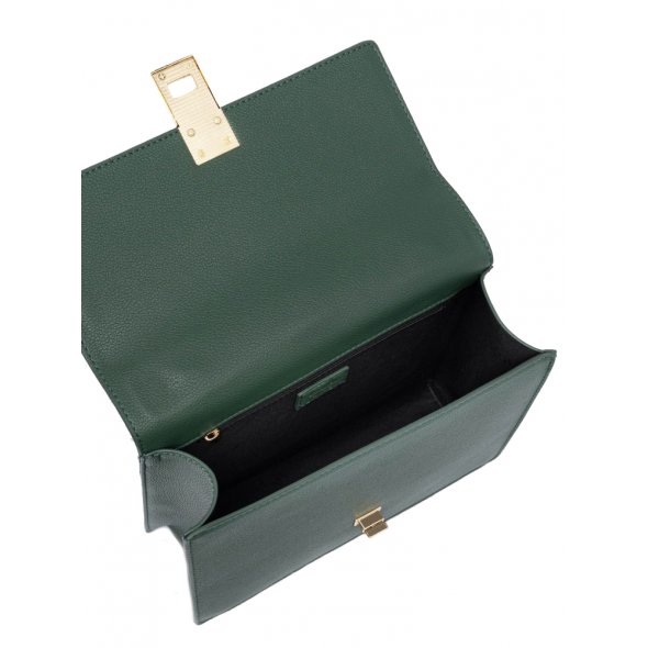 Nolah Γυναικεία Τσάντα Sevile Dark Green Light Gold