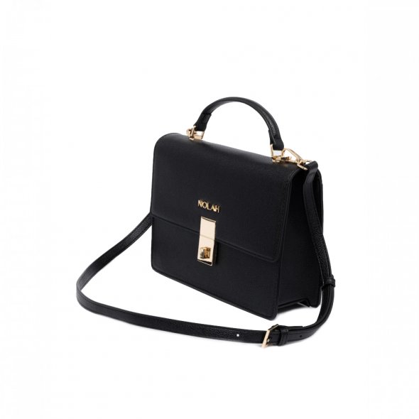 Nolah Γυναικεία Τσάντα Sevile Black Light Gold