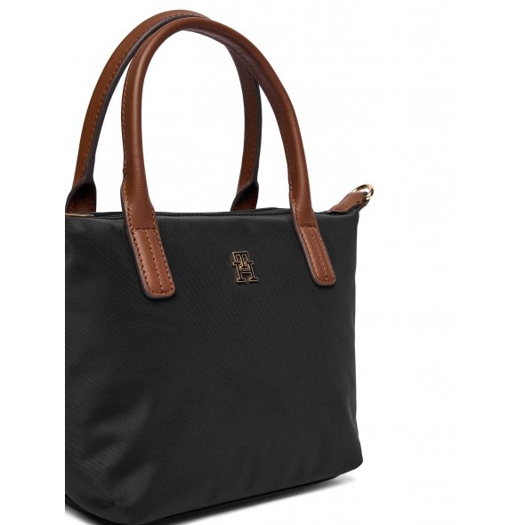 Tommy Hilfiger Γυναικεία Τσάντα Popette Mini AW0AW17709 BDS Μαύρο