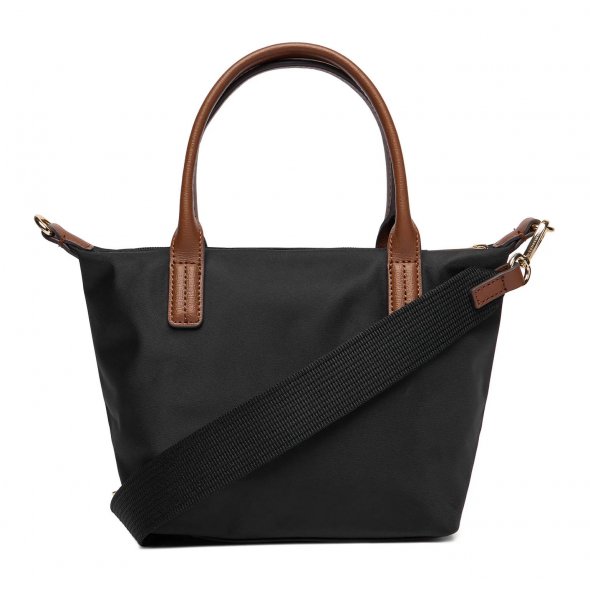 Tommy Hilfiger Γυναικεία Τσάντα Popette Mini AW0AW17709 BDS Μαύρο