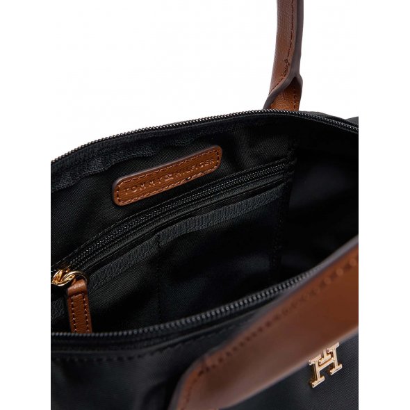 Tommy Hilfiger Γυναικεία Τσάντα Popette Mini AW0AW17709 BDS Μαύρο