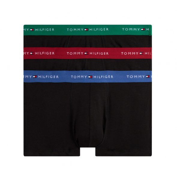 Tommy Hilfiger 3Pairs Trunk UM0UM02763 0U4 Μαύρο
