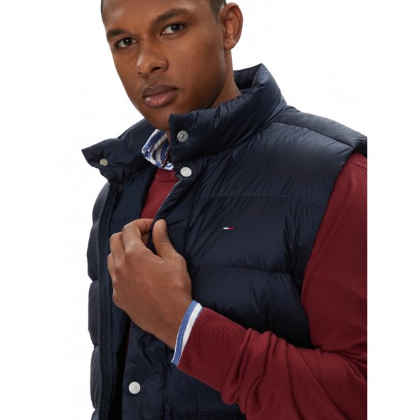 Tommy Hilfiger Ανδρικό Αδιάβροχο Γιλέκο DM0DM21777 C1G Μπλε