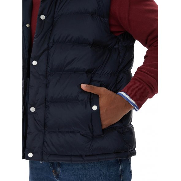 Tommy Hilfiger Ανδρικό Αδιάβροχο Γιλέκο DM0DM21777 C1G Μπλε