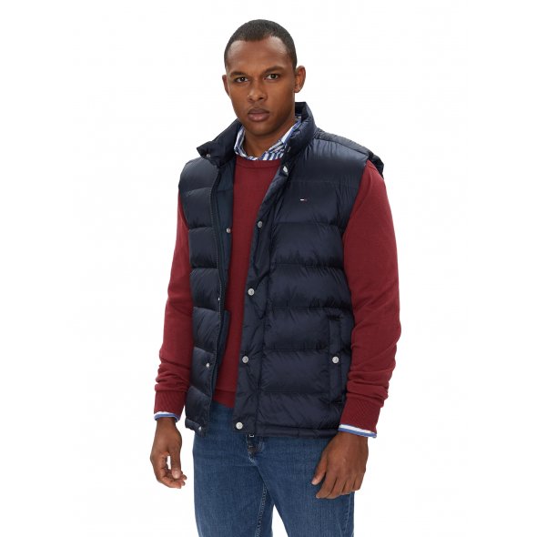 Tommy Hilfiger Ανδρικό Αδιάβροχο Γιλέκο DM0DM21777 C1G Μπλε