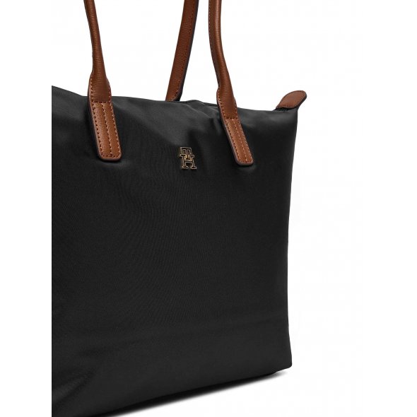 Tommy Hilfiger Γυναικεία Τσάντα Popette Tote AW0AW17711 BDS Μαύρο