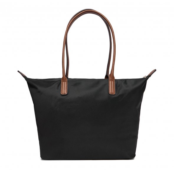 Tommy Hilfiger Γυναικεία Τσάντα Popette Tote AW0AW17711 BDS Μαύρο