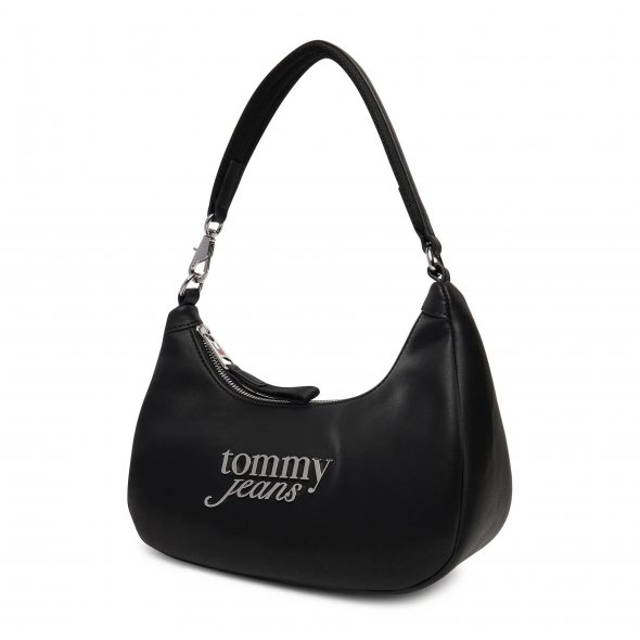 Tommy Hilfiger Jeans Γυναικεία Τσάντα AW0AW17895 BDS Μαύρο