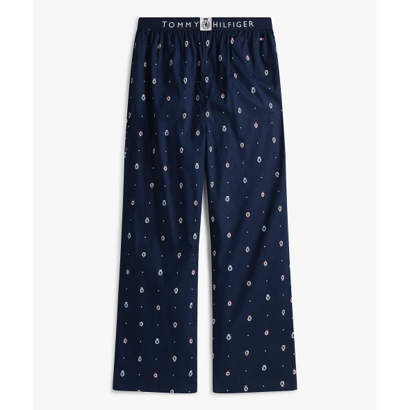 Tommy Hilfiger Σετ Ανδρικές Πιτζάμες UM0UM03592 0V0 Μπλε/Εκρου
