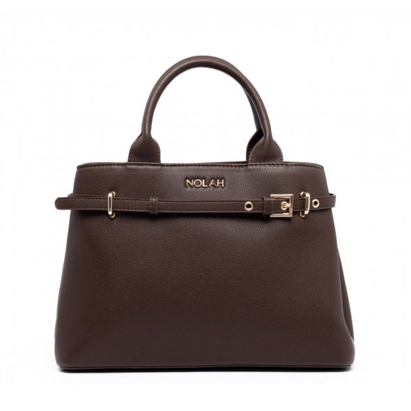 Nolah Γυναικεία Τσάντα Velinia Chocolate Brown