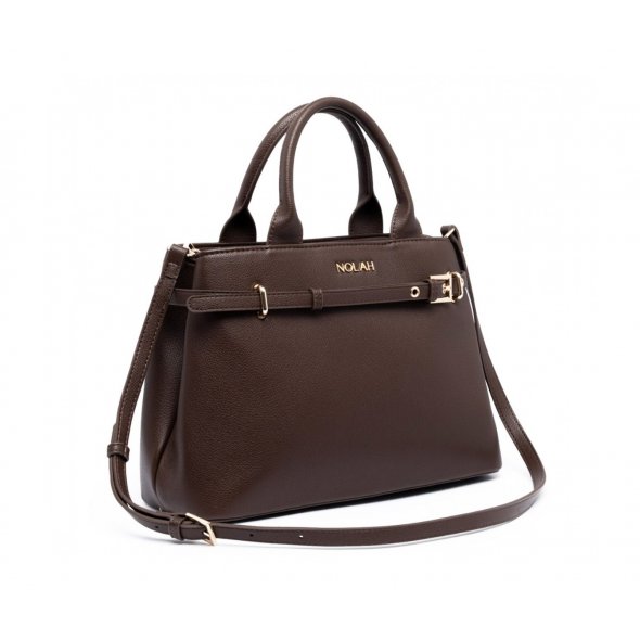 Nolah Γυναικεία Τσάντα Velinia Chocolate Brown