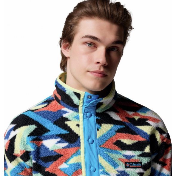 Columbia Ανδρική Μπλούζα Helvetia™ II Printed Half Snap Fleece 2098461 491 Πολύχρωμο