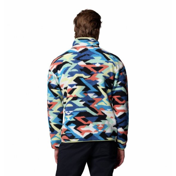 Columbia Ανδρική Μπλούζα Helvetia™ II Printed Half Snap Fleece 2098461 491 Πολύχρωμο