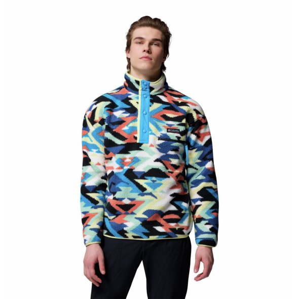 Columbia Ανδρική Μπλούζα Helvetia™ II Printed Half Snap Fleece 2098461 491 Πολύχρωμο