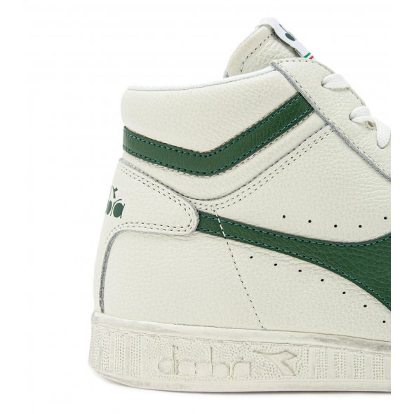 Diadora Game L High Waxed 501.159657 01 C1161 Λευκό