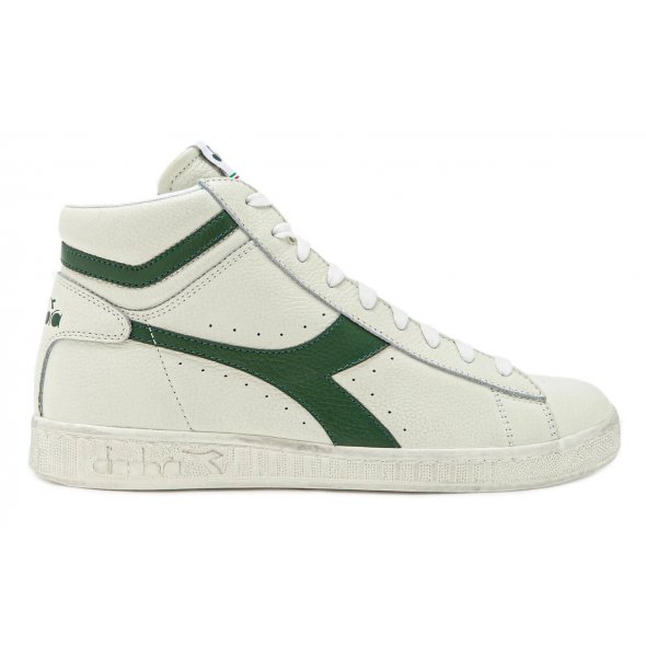 Diadora Game L High Waxed 501.159657 01 C1161 Λευκό