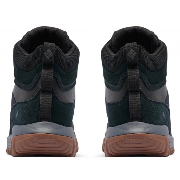 Columbia Μποτάκια Πεζοπορίας Burnsider™ Waterproof 2128821 010 Μαύρο