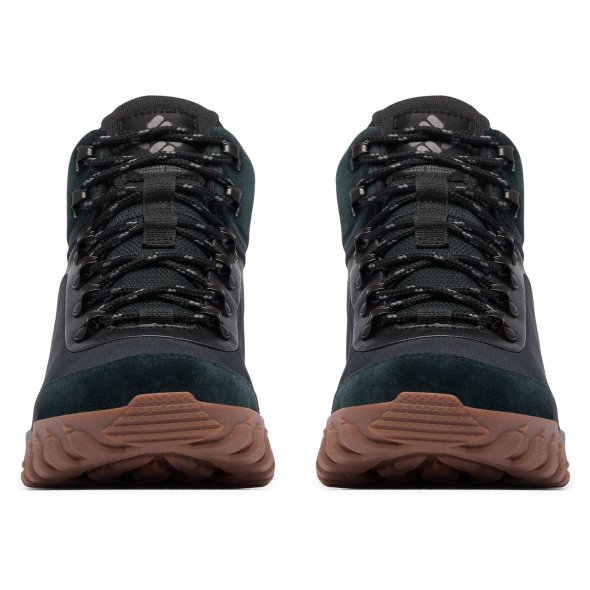 Columbia Μποτάκια Πεζοπορίας Burnsider™ Waterproof 2128821 010 Μαύρο