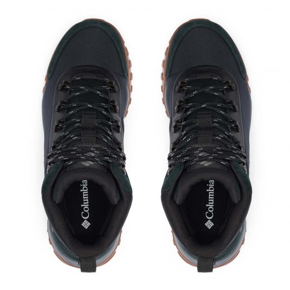 Columbia Μποτάκια Πεζοπορίας Burnsider™ Waterproof 2128821 010 Μαύρο