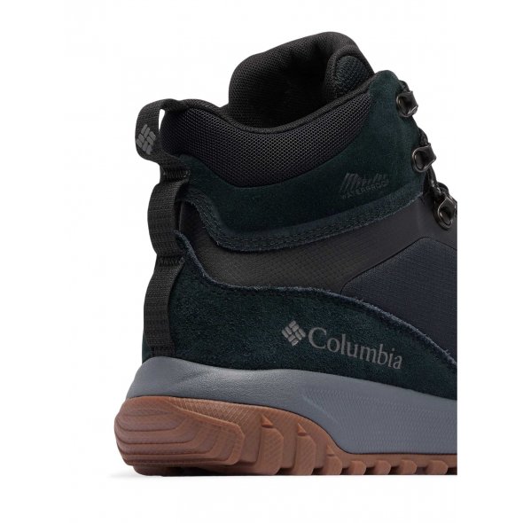 Columbia Μποτάκια Πεζοπορίας Burnsider™ Waterproof 2128821 010 Μαύρο