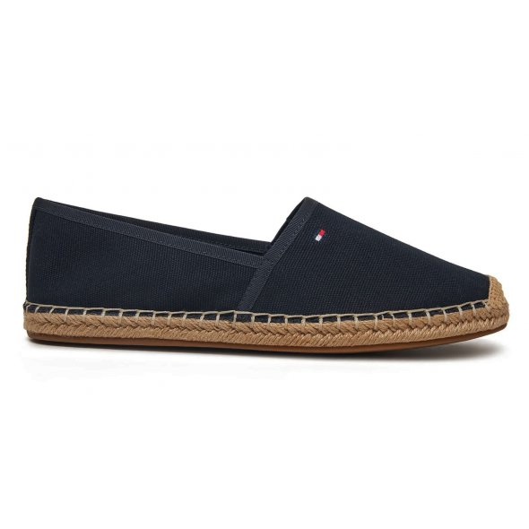 Tommy Hilfiger Γυναικείες Εσπαντρίγιες Flag Canvas Espadrille FW0FW08541 DW5 Μπλε
