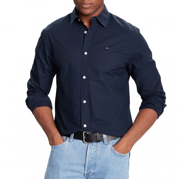 Tommy Hilfiger Ανδρικό Πουκάμισο DM0DM22026 C1G Μπλε
