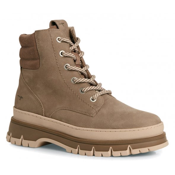 Tamaris Δερμάτινο Μποτάκι 1-25200-45 341 Taupe