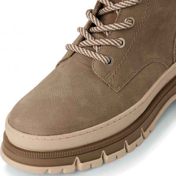 Tamaris Δερμάτινο Μποτάκι 1-25200-45 341 Taupe