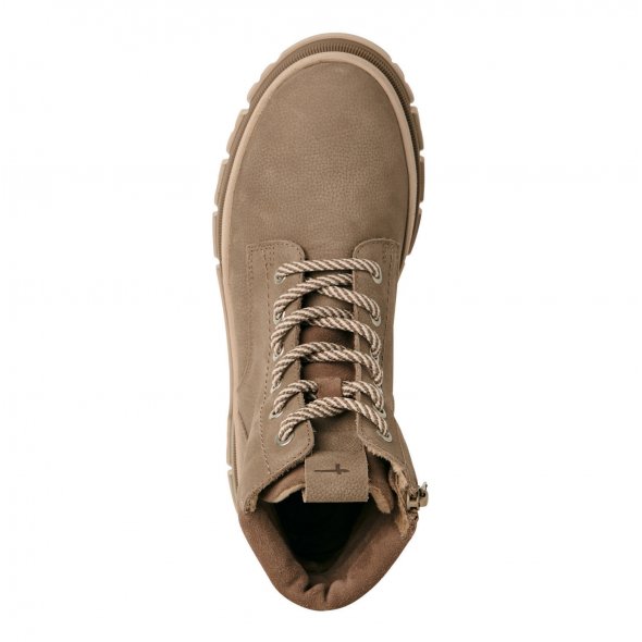 Tamaris Δερμάτινο Μποτάκι 1-25200-45 341 Taupe