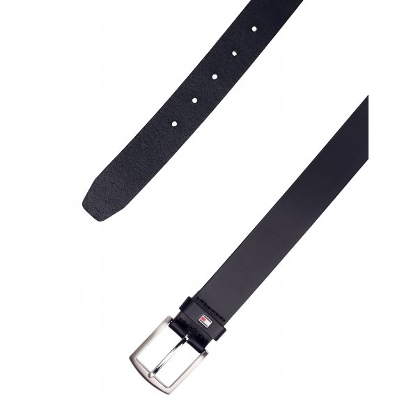 Tommy Hilfiger Ανδρική Δερμάτινη Ζώνη New Denton 3.5 AM0AM08360 403 Μπλε