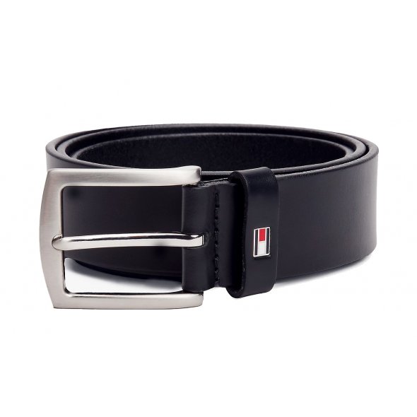 Tommy Hilfiger Ανδρική Δερμάτινη Ζώνη New Denton 3.5 AM0AM08360 403 Μπλε