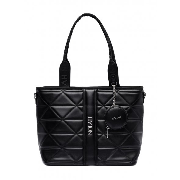 Nolah Γυναικεία Τσάντα Ava Black Silver