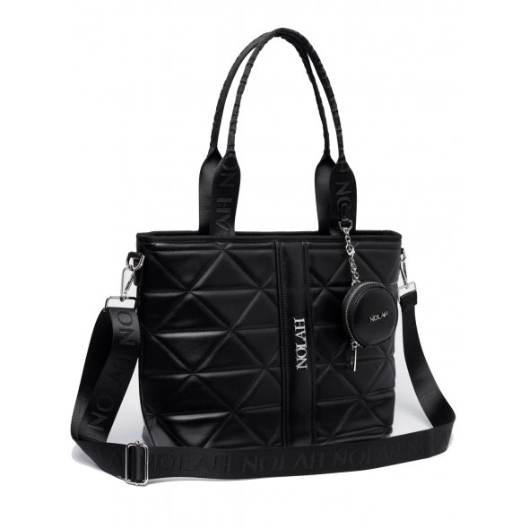Nolah Γυναικεία Τσάντα Ava Black Silver
