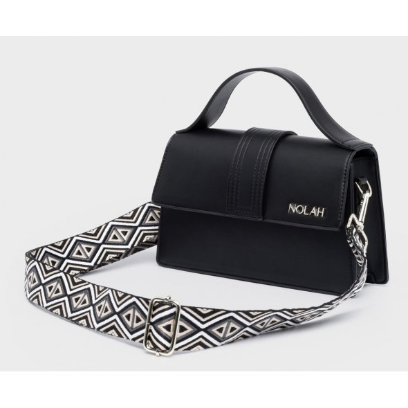 Nolah Γυναικεία Τσάντα Blake Black Silver