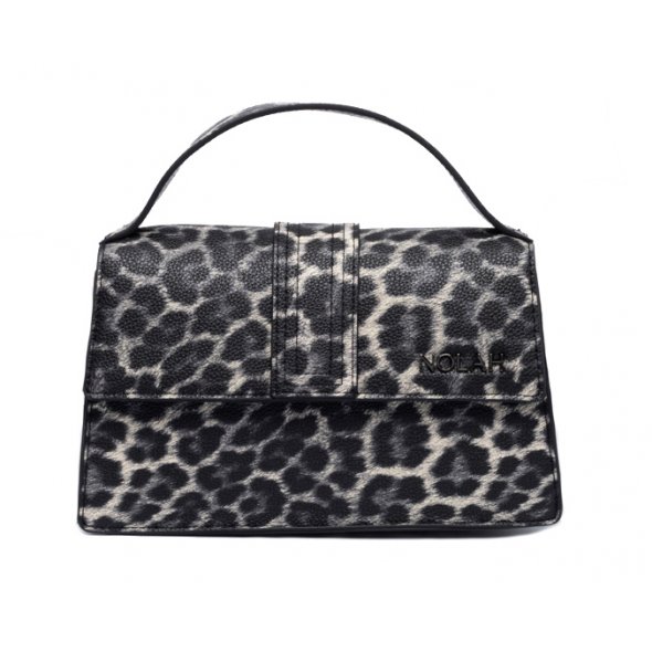 Nolah Γυναικεία Τσάντα Blake Leopard Black Gun