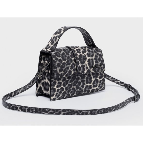 Nolah Γυναικεία Τσάντα Blake Leopard Black Gun